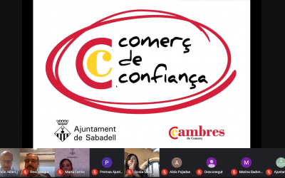 L'Ajuntament i la Cambra de Comerç han presentat aquest migdia el segell de confiança | Cedida